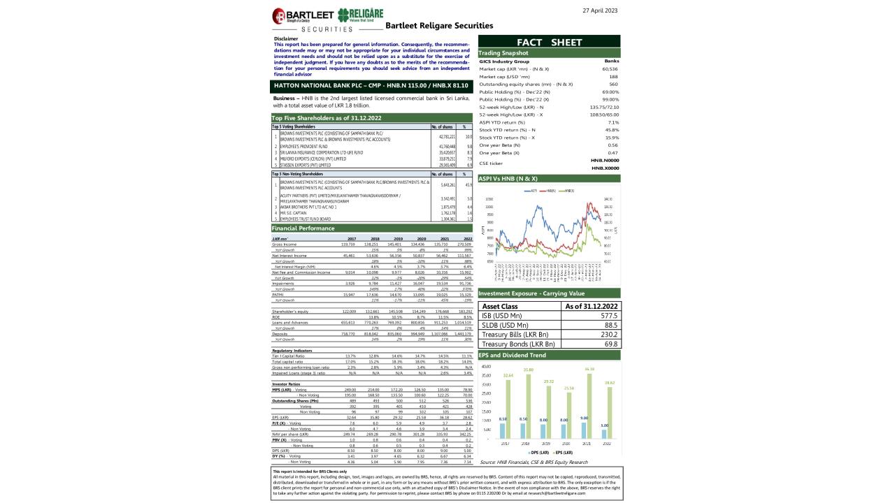 BRS Factsheet - HNB